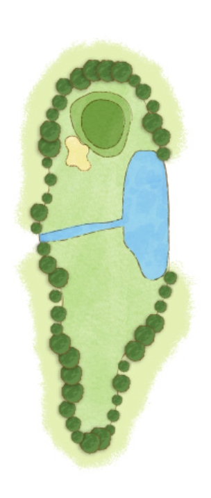 コースイラスト|15ホール