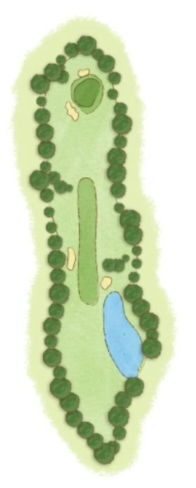 コースイラスト|16ホール