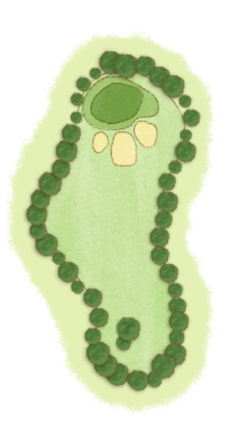 コースイラスト|3ホール