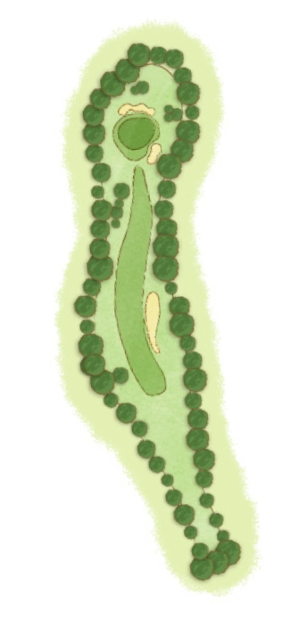コースイラスト|4ホール